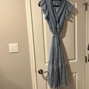 Floral short sleeve dress